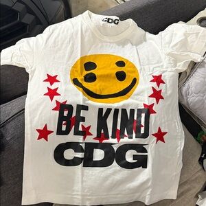 Comme des Garcons PLAY White 'Be Kind' T-Shirt